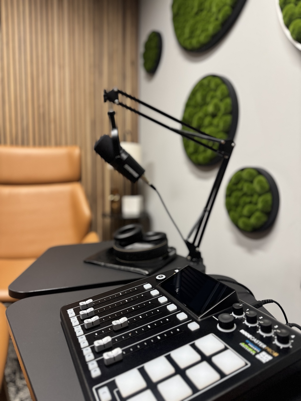Training Club podcast room available for private hire